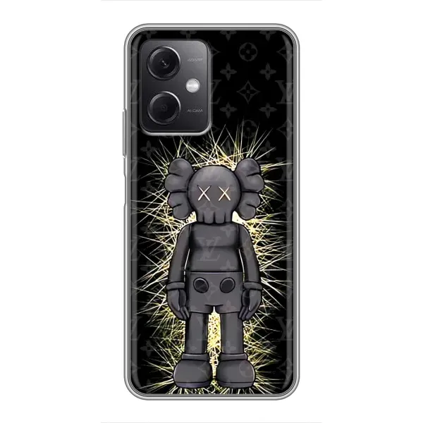 Чехол с принтом «Bearbrick LV» для Xiaomi Redmi Note 12 (5G)
