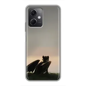 Чехол как приручить дракона на Xiaomi Redmi Note 12 (5G) (Беззубик)