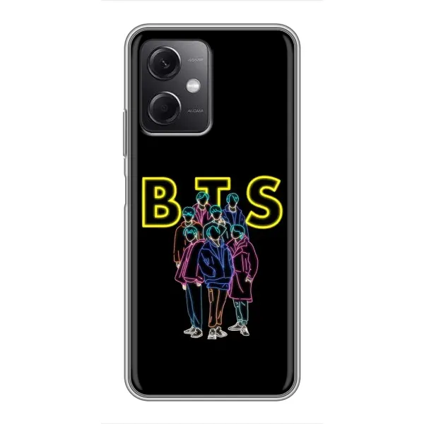 Чехол с принтом «BTS стайл» для Xiaomi Redmi Note 12 (5G) Чехол с принтом «BTS стайл» для Xiaomi Redmi Note 12 (5G)