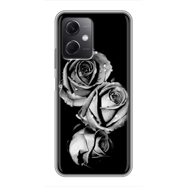 Чехол с принтом «Черная роза» для Xiaomi Redmi Note 12 (5G) Чехол с принтом «Черная роза» для Xiaomi Redmi Note 12 (5G)