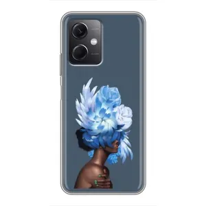 Чехлы (ART) Цветы на Xiaomi Redmi Note 12 (5G) (VPrint) (Квіти на голові)