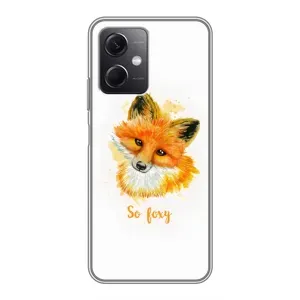 Чехлы с картинкой Лисички для Xiaomi Redmi Note 12 (5G) (VPrint) (Девочка Лиса)