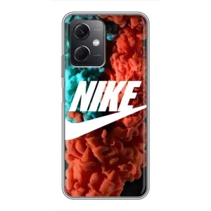 Чехол с принтом «Дымчатый найк» для Xiaomi Redmi Note 12 (5G)