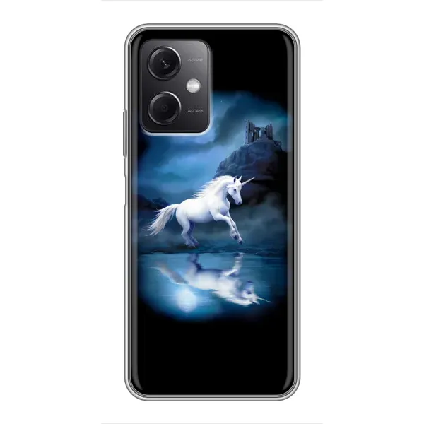Чехол с принтом «Единорог» для Xiaomi Redmi Note 12 (5G)