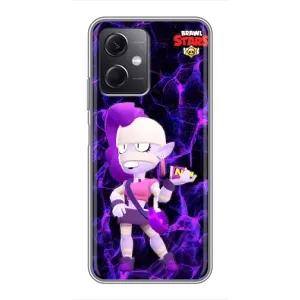 Чехлы Brawl Stars для Xiaomi Redmi Note 12 (5G) (AlphaPrint) (Эмз Бравл Старс)