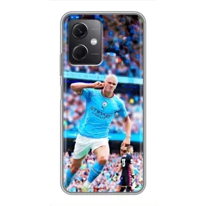 Чехлы с футболистом Ерлинг Холанд для Xiaomi Redmi Note 12 (5G) (AlphaPrint) (фанаты Холанда)