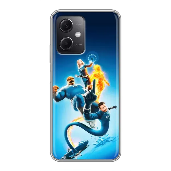 Чехол с принтом «Герои Фантастическая Четверка» для Xiaomi Redmi Note 12 (5G) Чехол с принтом «Герои Фантастическая Четверка» для Xiaomi Redmi Note 12 (5G)