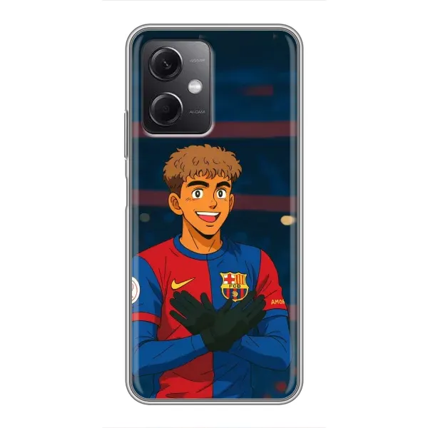 Чехол с принтом «Футболист Ямаль» для Xiaomi Redmi Note 12 (5G) Чехол с принтом «Футболист Ямаль» для Xiaomi Redmi Note 12 (5G)