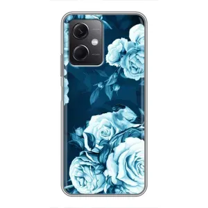 Чехлы (ART) Цветы на Xiaomi Redmi Note 12 (5G) (VPrint) (Блактині бутони)