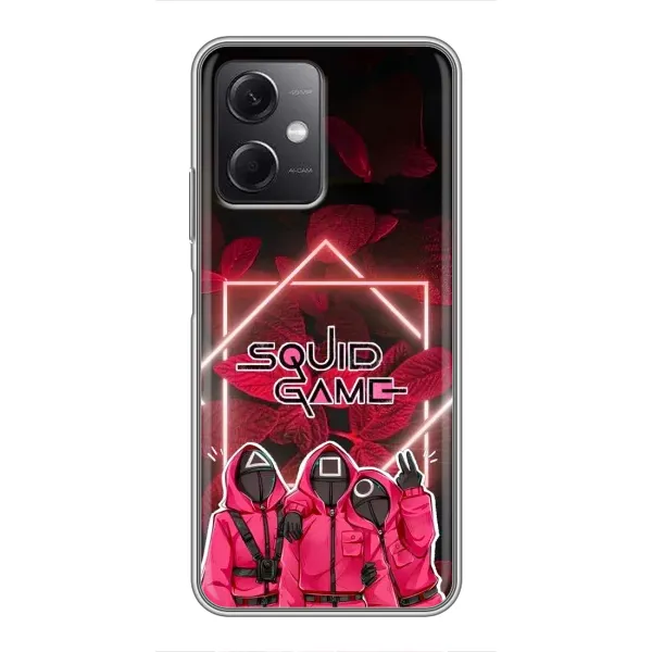 Чехол с принтом «Охранники Игра кальмара» для Xiaomi Redmi Note 12 (5G)