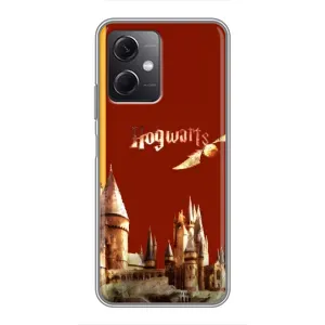 Чехлы с Гарри Поттером для Xiaomi Redmi Note 12 (5G) (AlphaPrint) (Hogwarts)