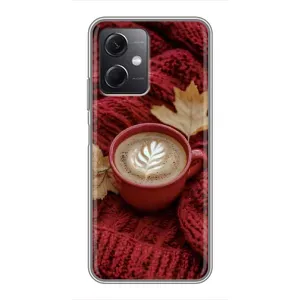 Чехол с принтом «Кофе на пледе» для Xiaomi Redmi Note 12 (5G)