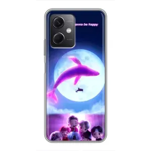 Чехлы BTS для Xiaomi Redmi Note 12 (5G) (AlphaPrint) (КИТ BTS)