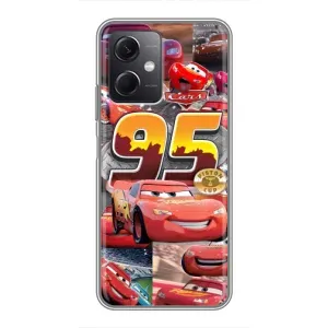 Силіконовий чохол Маквін для Xiaomi Redmi Note 12 (5G) (Колаж Блискавка Маквін)