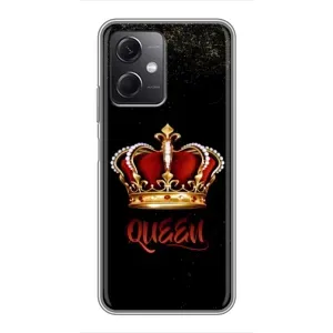 Чехол с Короной Редми Ноут 12 (5Джи) - (AlphaPrint) (Корона короля)
