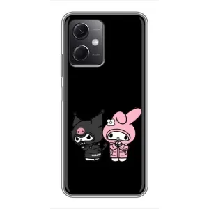 Чехол с кроликом Куроми на Xiaomi Redmi Note 12 (5G) (Куроми и Мелоди)