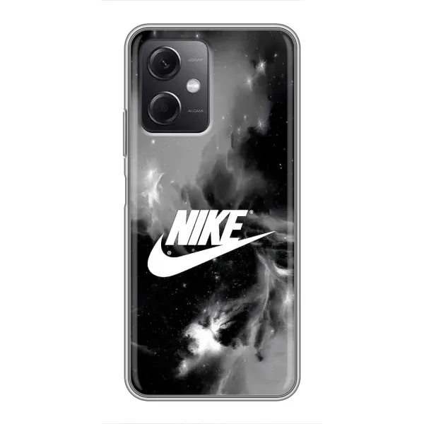 Чехол с принтом «Лого Найк» для Xiaomi Redmi Note 12 (5G)