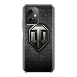 Чехлы с тематикой Киберспорт для Xiaomi Redmi Note 12 (5G) (VPrint) (Лого Tanks)