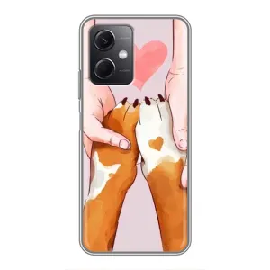 Чехлы с собаками для Xiaomi Redmi Note 12 (5G) (VPrint) (Любовь к собакам)