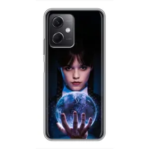 Чехол с дизайном Венздей 2 на Xiaomi Redmi Note 12 (5G) (Магическая сфера Уэнздей)