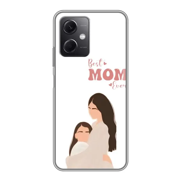Чохол з принтом «Мама і донька» для Xiaomi Redmi Note 12 (5G)