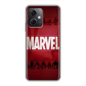 Чехол МАРВЕЛ для Редми Ноут 12 (5Джи) (AlphaPrint) (MARVEL)