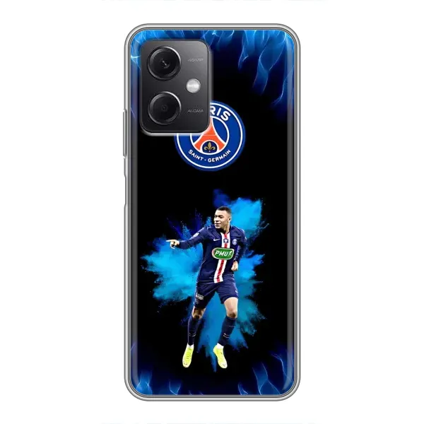 Чехол с принтом «Мбаппе в огне» для Xiaomi Redmi Note 12 (5G)