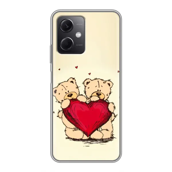 Чехол с принтом «Медвежонки» для Xiaomi Redmi Note 12 (5G)