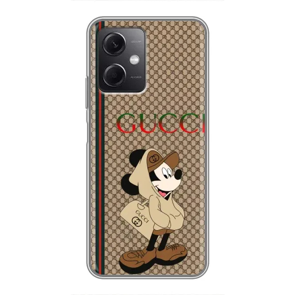 Чехол с принтом «Mickey GUCCI» для Xiaomi Redmi Note 12 (5G)