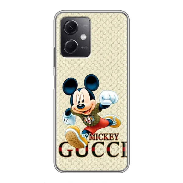 Чехол с принтом «Mikki Gucci» для Xiaomi Redmi Note 12 (5G)