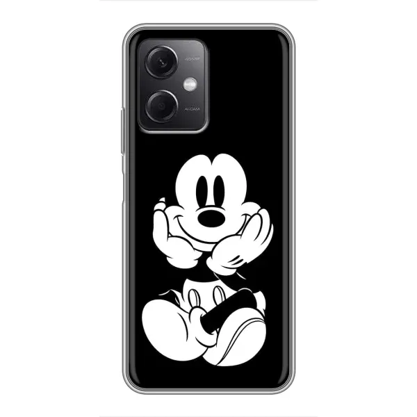 Чехол с принтом «Микки на черном» для Xiaomi Redmi Note 12 (5G)