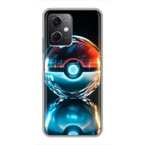 Чохол з Пікачу на Xiaomi Redmi Note 12 (5G) (М'яч Пікачу)