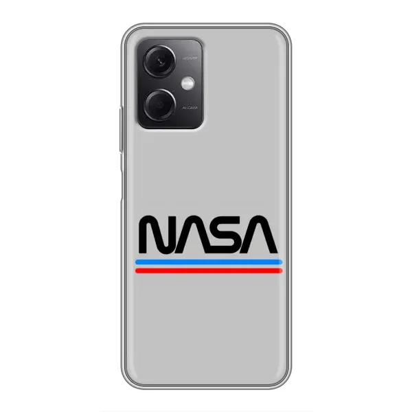 Чехол с принтом «NASA» для Xiaomi Redmi Note 12 (5G) Чехол с принтом «NASA» для Xiaomi Redmi Note 12 (5G)