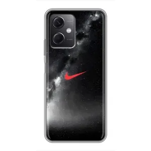Чехол с принтом «Найк красный» для Xiaomi Redmi Note 12 (5G)