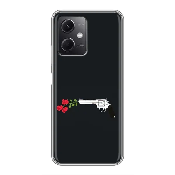 Чохол з принтом «Неочікувані квіти» для Xiaomi Redmi Note 12 (5G)