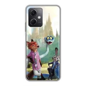 Чехол Зоотрополіс на Xiaomi Redmi Note 12 (5G) (Герои мультфильма Зверополис)