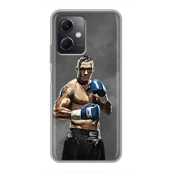 Чехол с принтом «Александр Усик» для Xiaomi Redmi Note 12 (5G)
