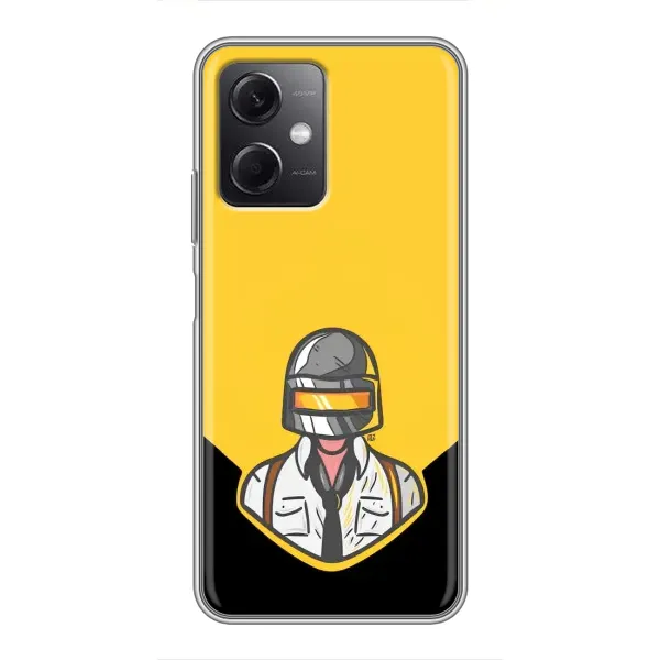 Чехол с принтом «Пабг в шлеме» для Xiaomi Redmi Note 12 (5G) Чехол с принтом «Пабг в шлеме» для Xiaomi Redmi Note 12 (5G)