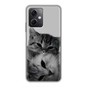 Чохол з малюнком кіт на Xiaomi Redmi Note 12 (5G) (Пара котів)