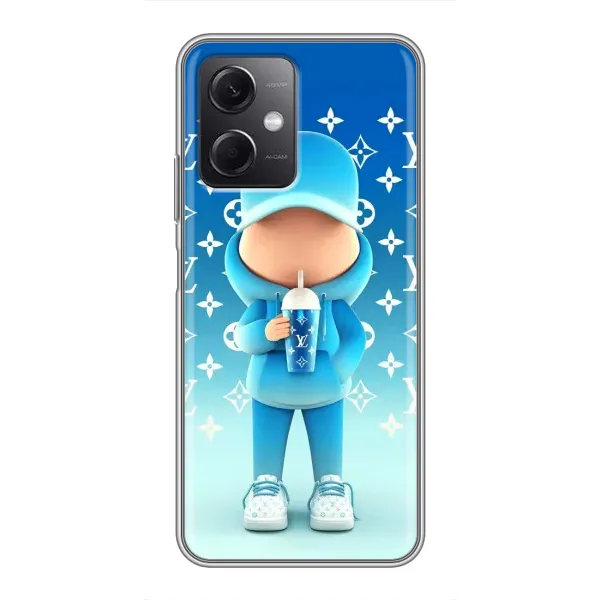 Чехол с принтом «Парень LV» для Xiaomi Redmi Note 12 (5G)
