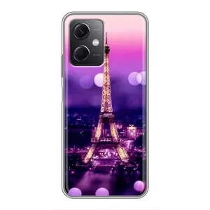 Чехол Эйфелева Башня для Xiaomi Redmi Note 12 (5G) - (AlphaPrint) (Париж Башня)