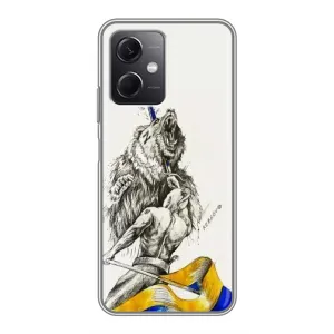 Чехлы Доброго вечора, ми за України для Редми Ноут 12 (5Джи) (AlphaPrint) (Победа)