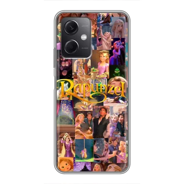 Чехол с принтом «Коллаж Рапунцель» для Xiaomi Redmi Note 12 (5G)