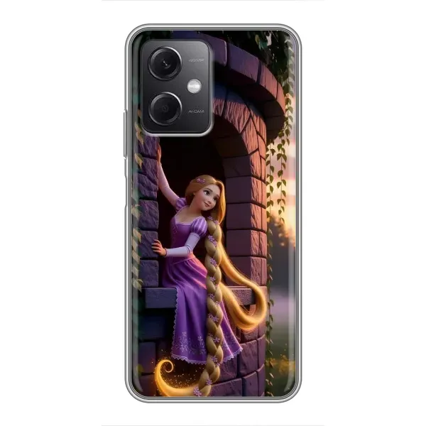 Чехол с принтом «Рапунцель на башне» для Xiaomi Redmi Note 12 (5G)