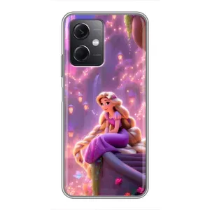 Чехол Рапунцель для Xiaomi Redmi Note 12 (5G) (Рапунцель в замке)