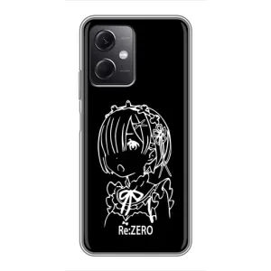 Чехлы Персонажи Аниме Наруто для Xiaomi Redmi Note 12 (5G) (AlphaPrint) (Re: Zero)