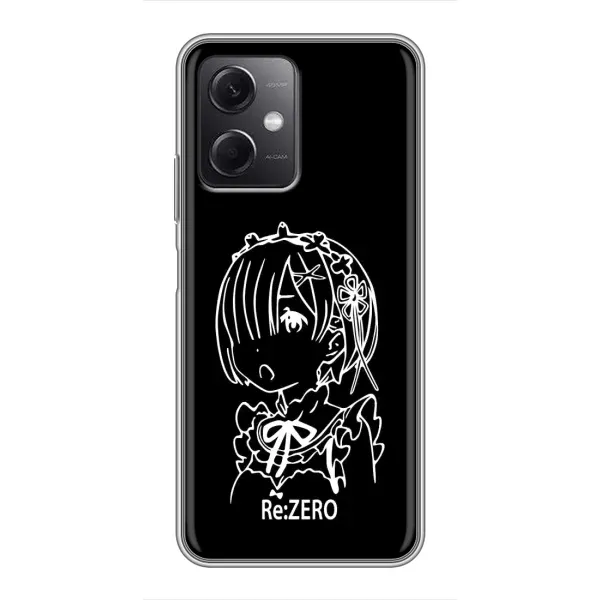 Чехол с принтом «Re: Zero» для Xiaomi Redmi Note 12 (5G)
