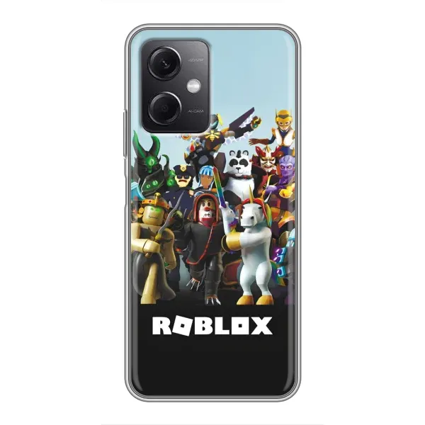 Чехол с принтом «ROBLEX» для Xiaomi Redmi Note 12 (5G)