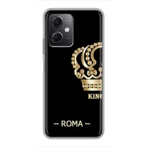 Чехлы для Xiaomi Redmi Note 12 (5G) (VPrint) - Футбольные клубы (Roma)