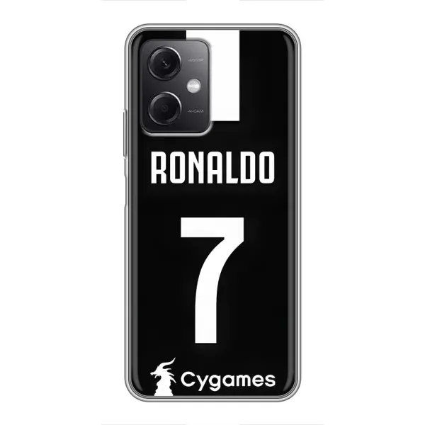 Чехол с принтом «RONALDO 7» для Xiaomi Redmi Note 12 (5G)